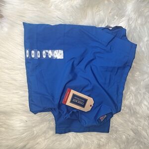 Cherokee Workwear Royal Blue Scrub Top